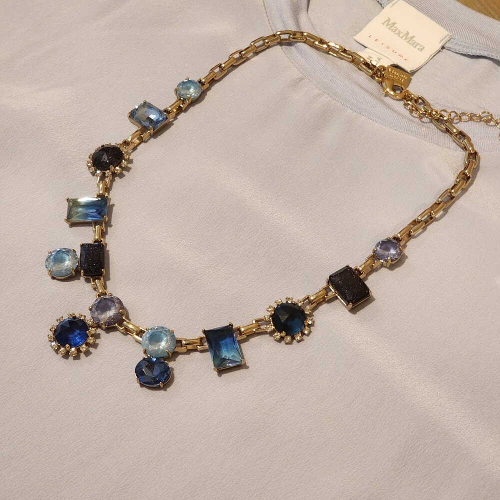 Brand New!! KATE SPADE: Gold-Toned|Ocean Blue|Purple|Lavender|Cubic Zir|Crystal - Picture 12 of 12